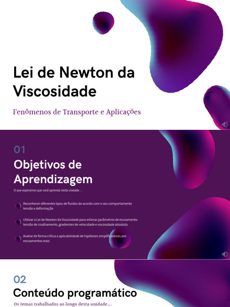 Lei de Newton da Viscosidade e Fluidos | PDF | Viscosidade | Estresse ...