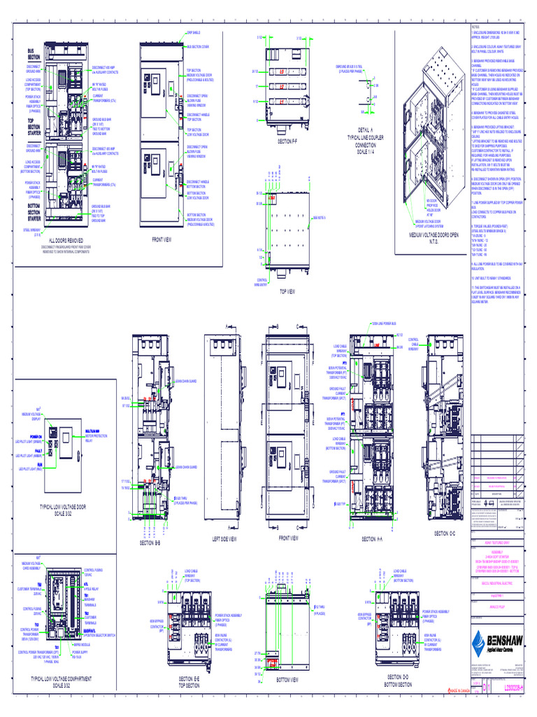 Medium Voltage Switchgear Assembly Guide | PDF | Transformer | Fuse ...