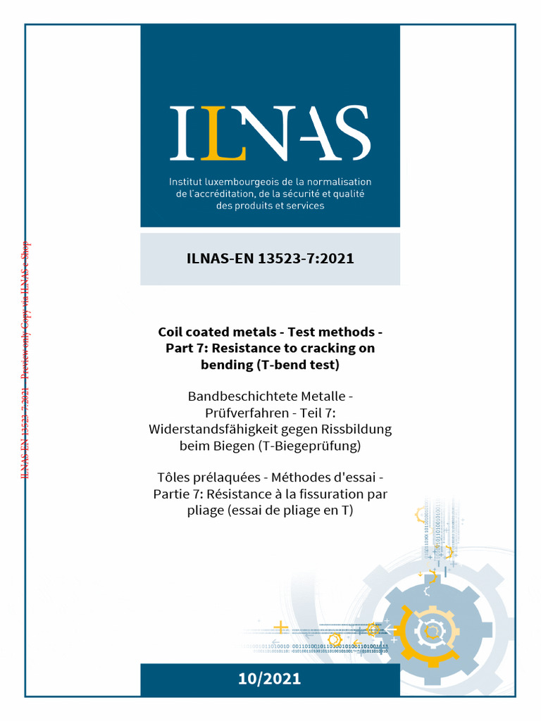 En 13523-7 (2021) (E) | PDF | Materials