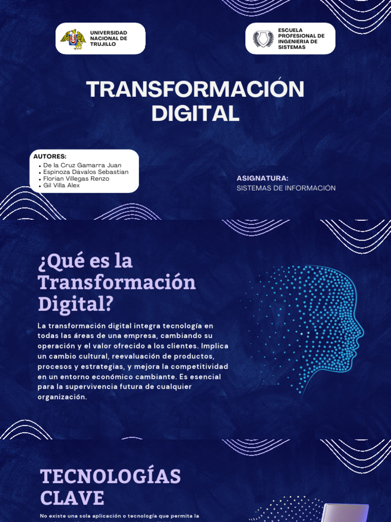 Importancia de la Transformación Digital | PDF | Internet de las Cosas ...