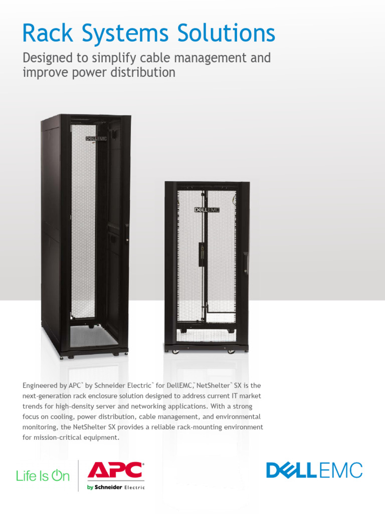 DellEMC Rack Modificado | PDF | Equipment | Manufactured Goods