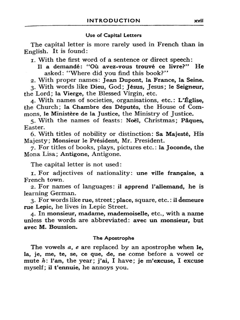 French Introduction 3rd Aug | PDF