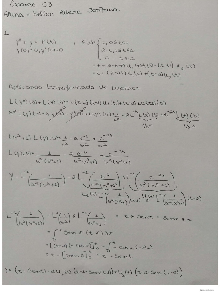 Exame C3 - Hellen Vieira | PDF