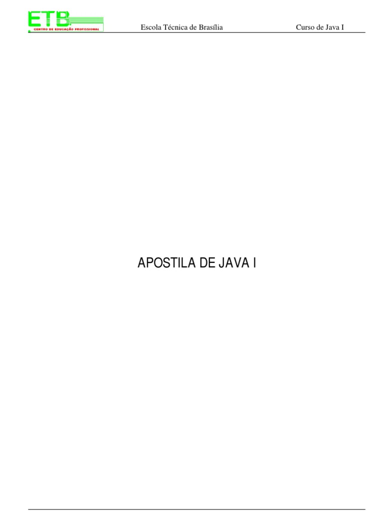 Apostila de Java I: Swing e Layouts | PDF | Janela (informática ...