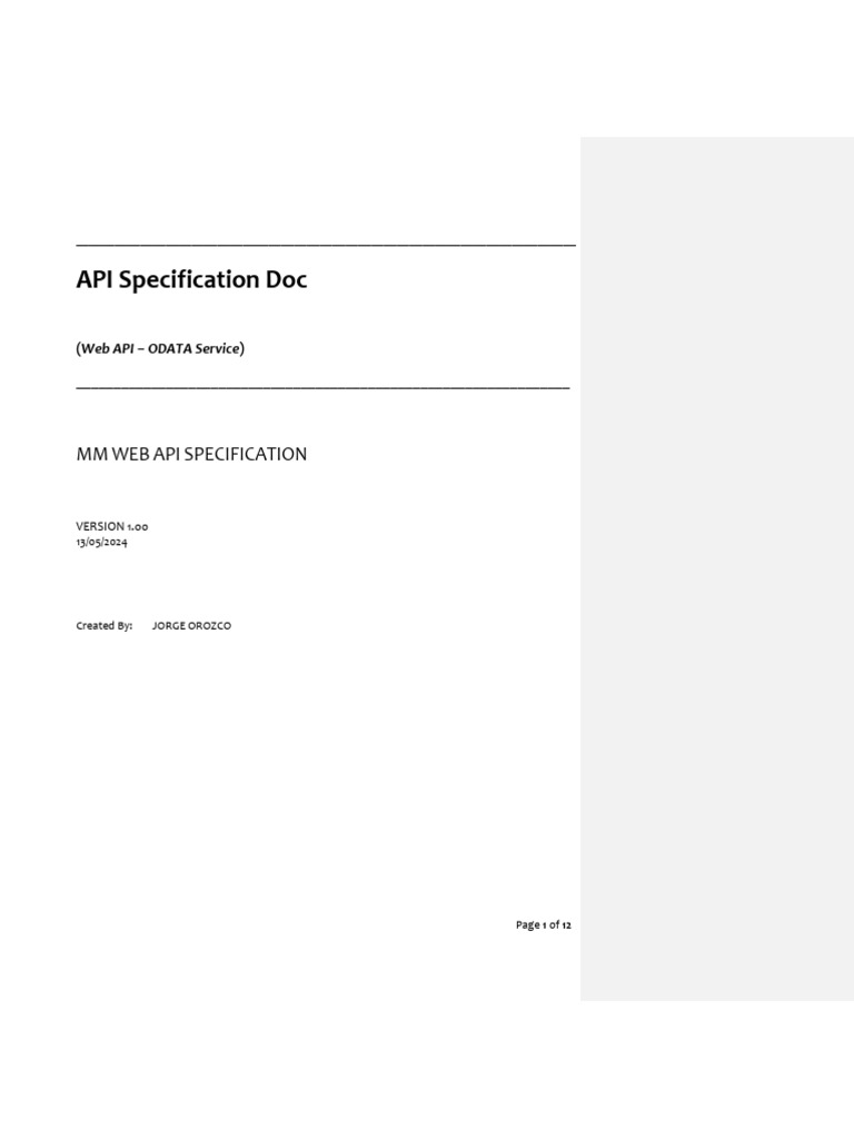 API Documentacion - Tecnico v1 | PDF | Red mundial | Internet y web