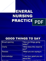 General Nursing Practice