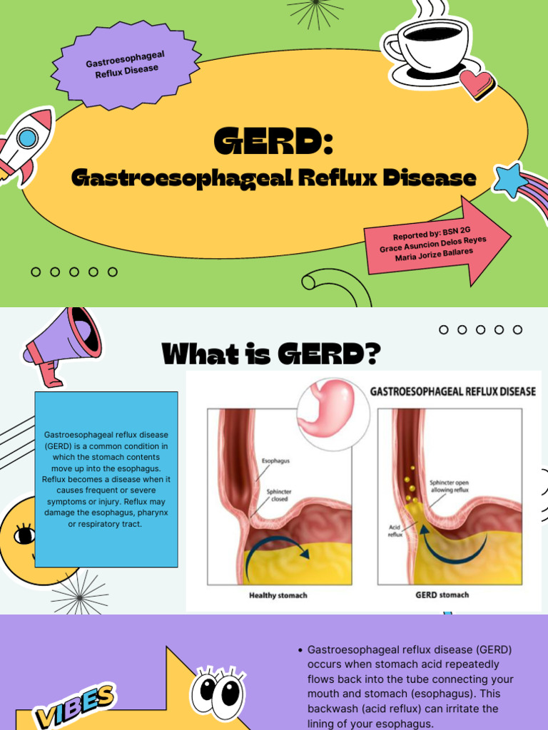 GERD Gastroesophageal Reflux Disease | PDF | Gastroesophageal Reflux ...