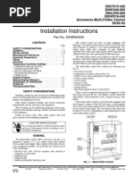 Multistack Air Cooled Chiller Install Guide | PDF | Heat Exchanger | Valve