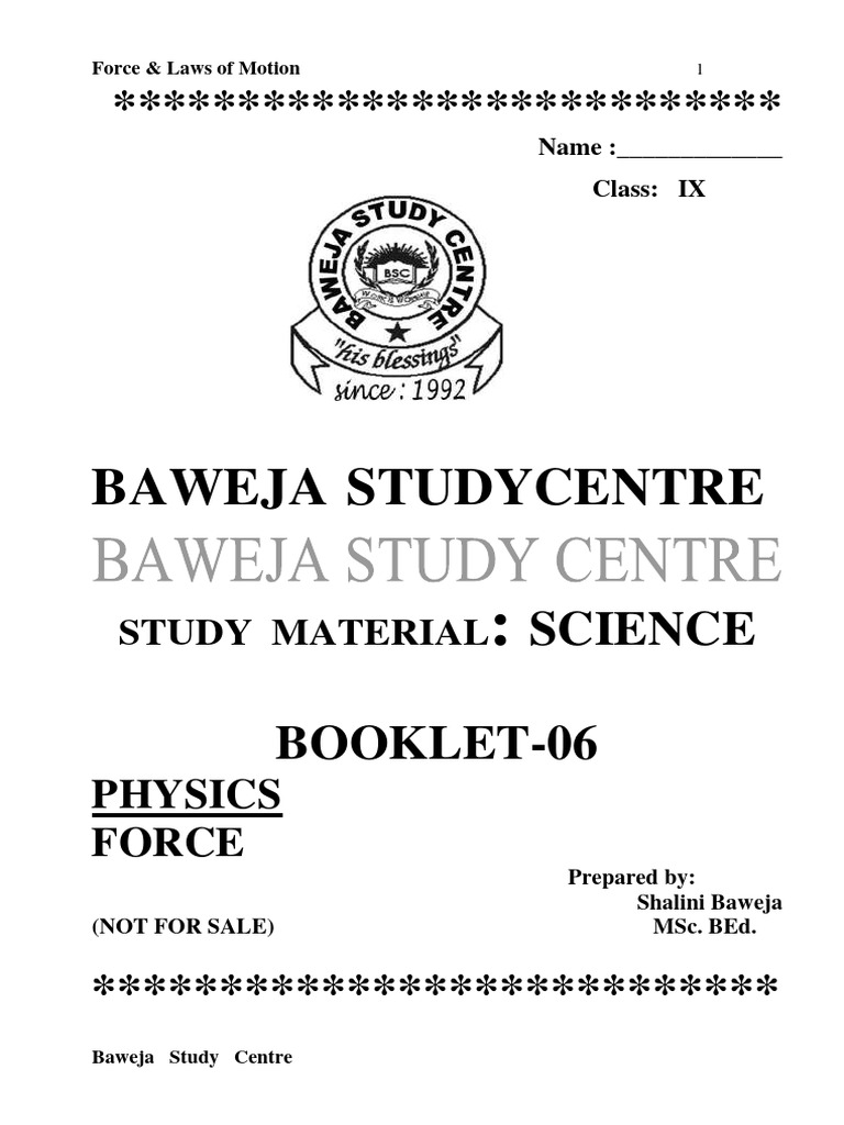 Acceleration from 12N on 3kg Mass | PDF | Force | Newton's Laws Of Motion