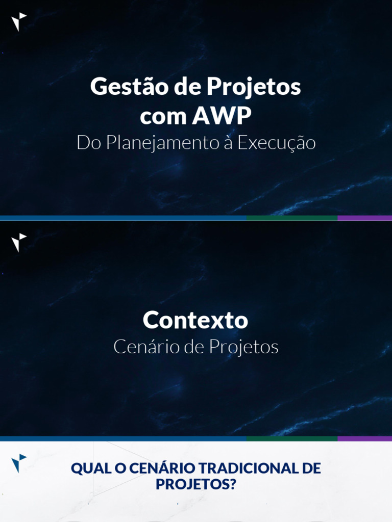 Gestão de Projetos com AWP: Eficiência e Execução | PDF | Engenharia