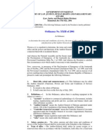 AGP Ordinances 2001, Audit & Accounts 1973