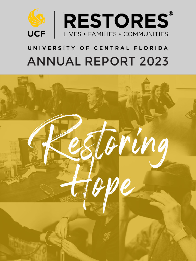 2023 ucf restores annual report digital pdf clinical psychology