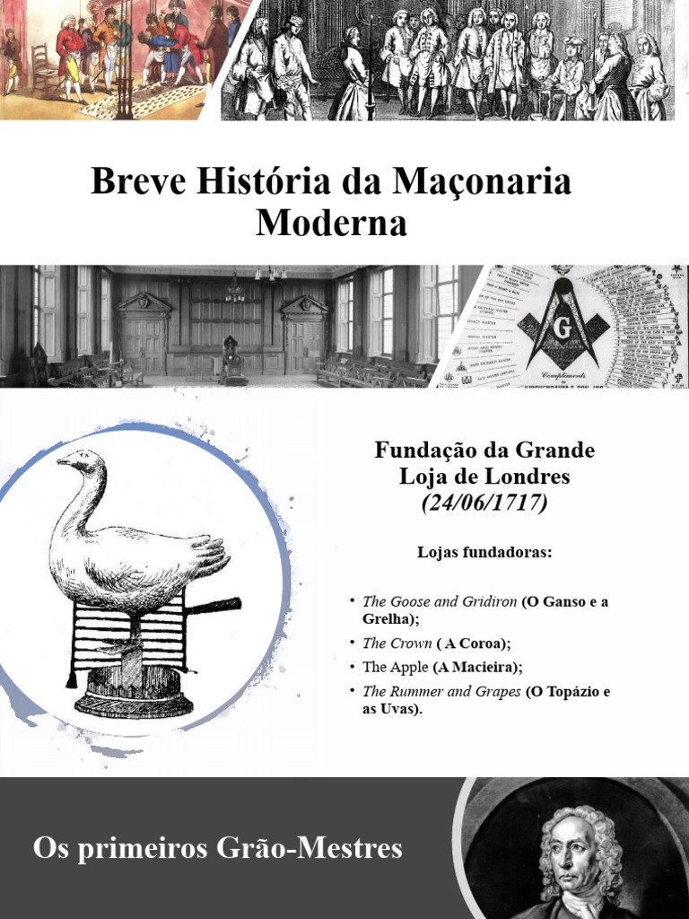 História da Maçonaria no Brasil e Mundo | PDF | Maçonaria | Títulos