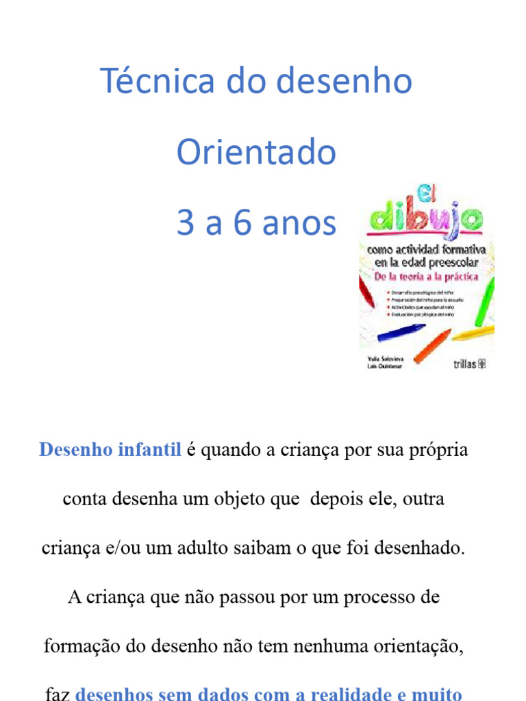 Desenho Orientado | PDF | Desenho | Pré-escola