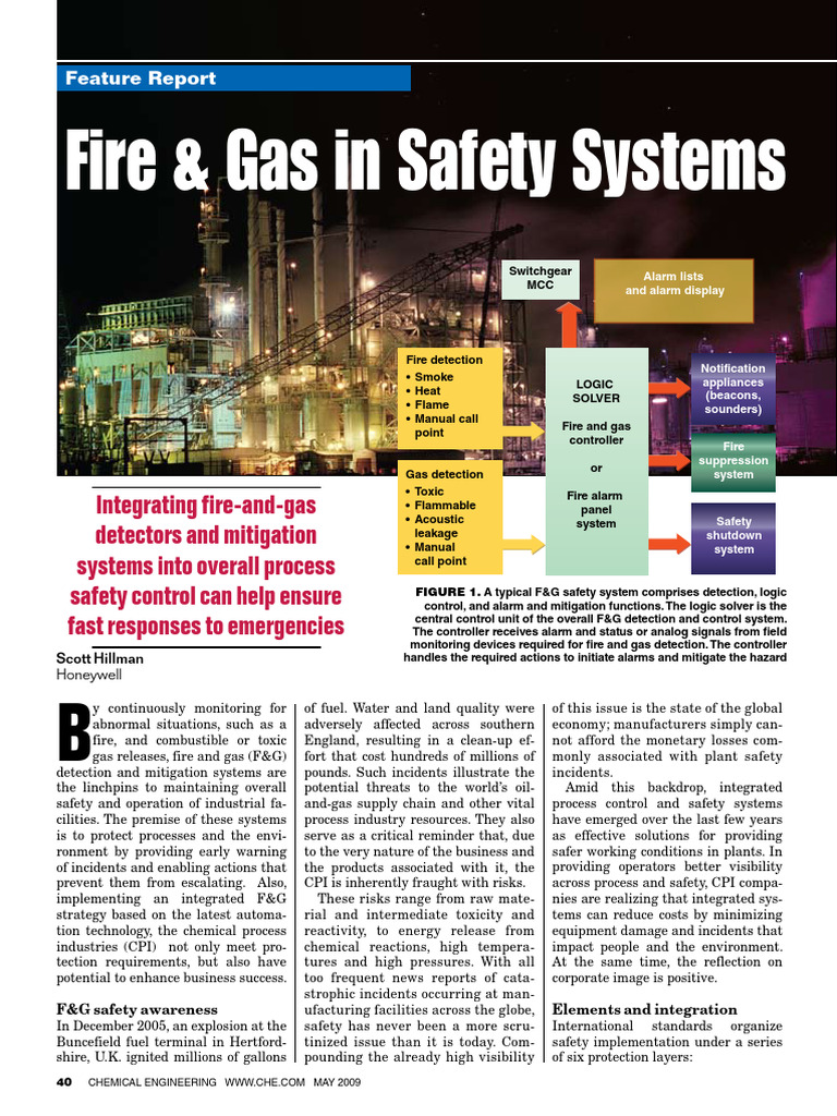 Integrated Fire and Gas Safety Systems | PDF | Computer Security | Security