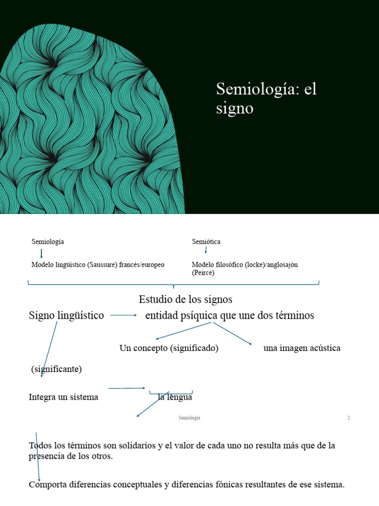 Unidad II A | PDF | Semiótica | Lingüística