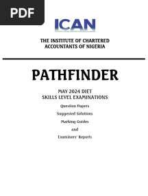 May 2024 Pathfinder Skills Level