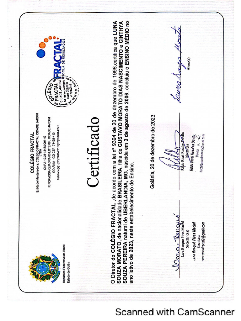 Certifica Do | PDF
