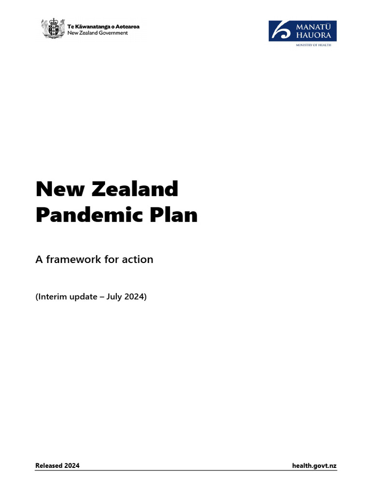 Interim NZ Pandemic Plan v2 | PDF | Influenza A Virus Subtype H5 N1 ...