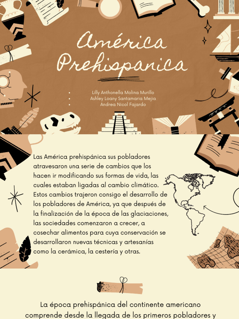 America Prehispanica Pdf Era Precolombina Mesoamérica