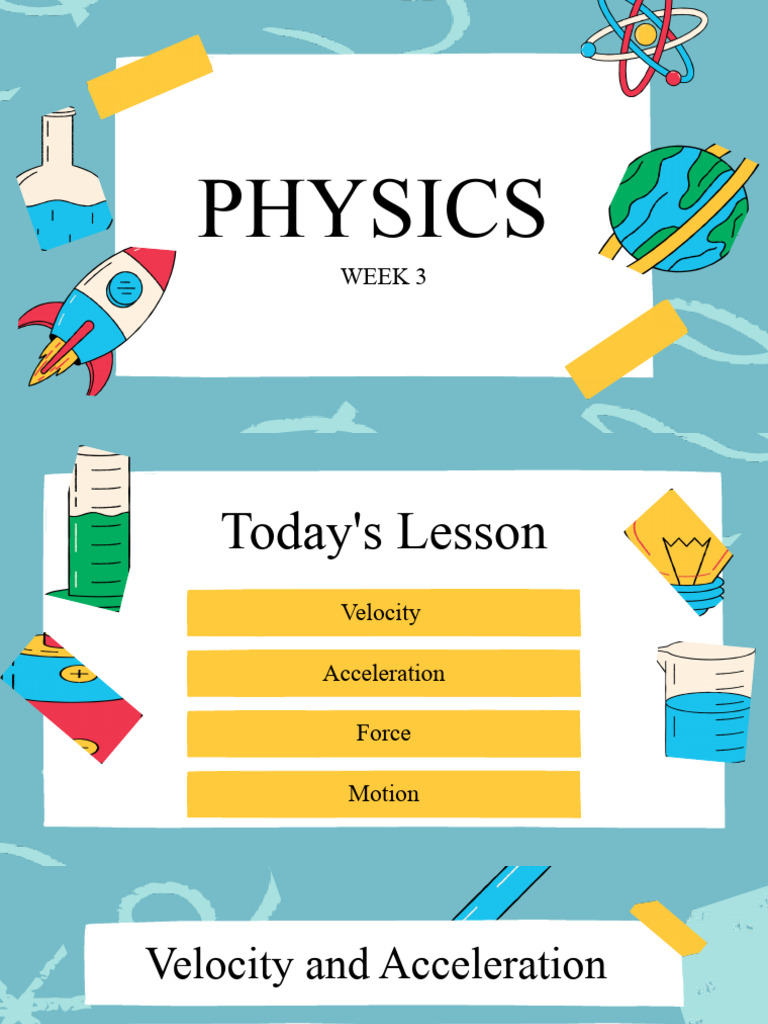 Week 3 Physics | PDF | Self-Improvement | Wellness