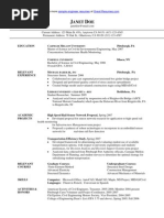 Sample Civil Engineer Resume