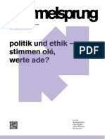 Hammelsprung Ausgabe 5 Politik Und Ethik