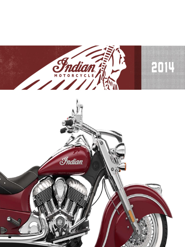 Indian Motorcycle 2014 Brochure | PDF | Motor Vehicle | Vehicle Technology