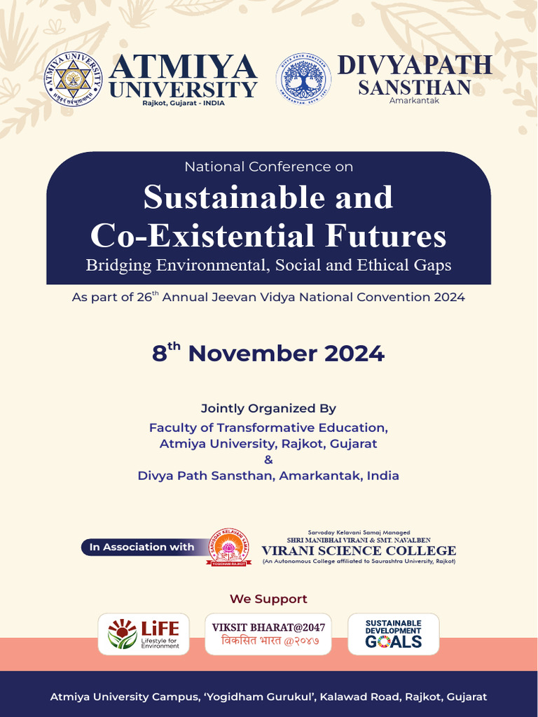 Conference SCEF AU 8th Nov | PDF | Sustainability | Sustainable Business