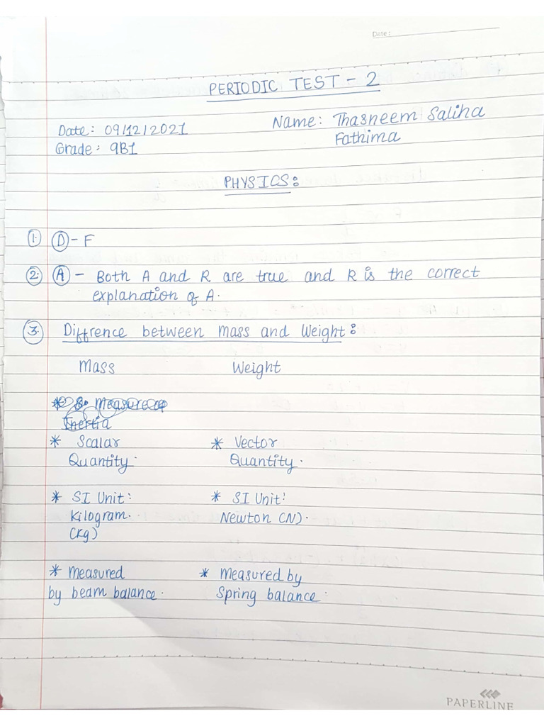 Science PT2 - Exam | PDF