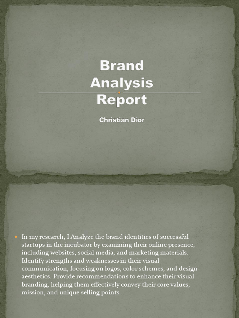 Brand Report | PDF | Brand | Luxury Goods