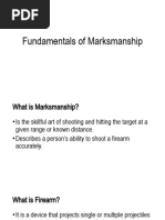Four Marksmanship Principles Explained | PDF | Hazards | Military ...