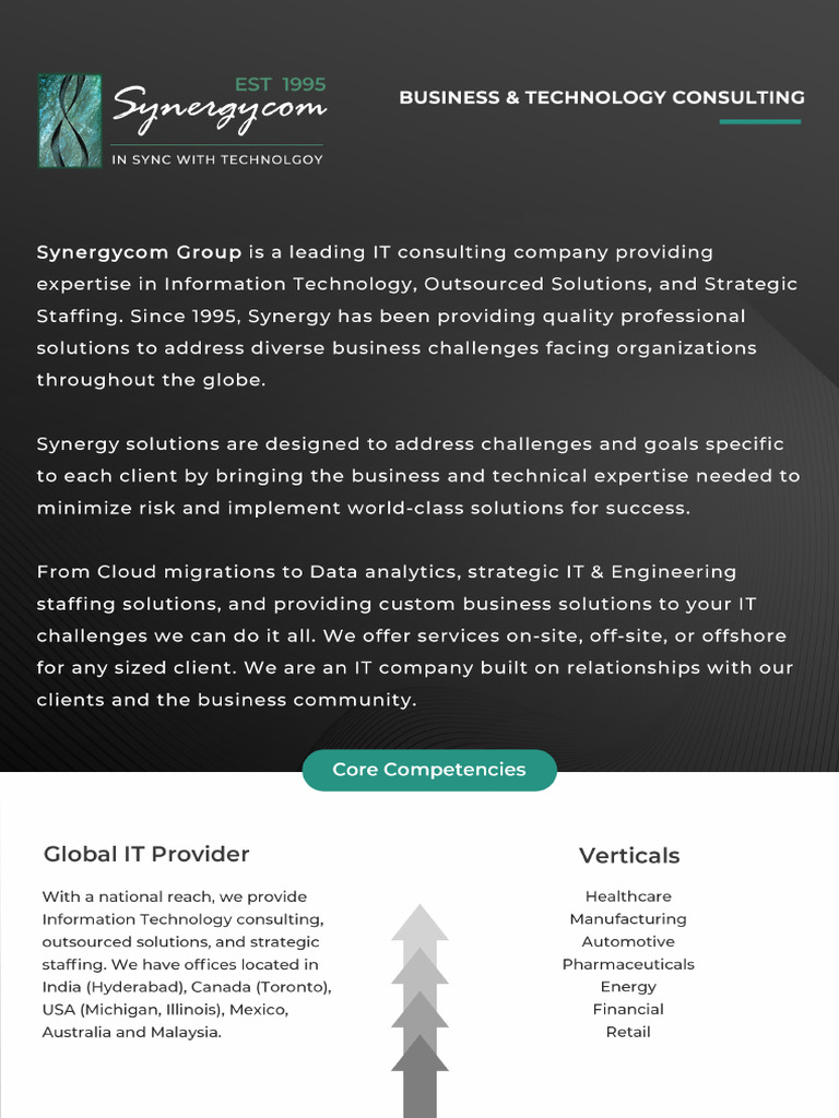 Synergy Brochure | PDF