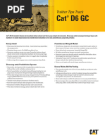 CAT Dozer D6 - CM20200520-4485a-68625 - Spesifikasi | PDF