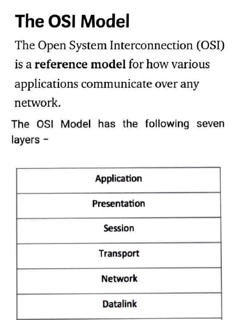 Networking Class7 | PDF