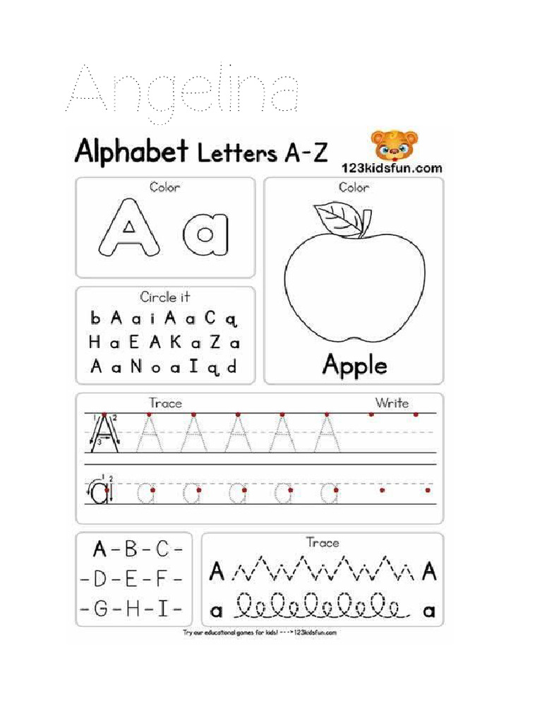 TK A Letter A | PDF