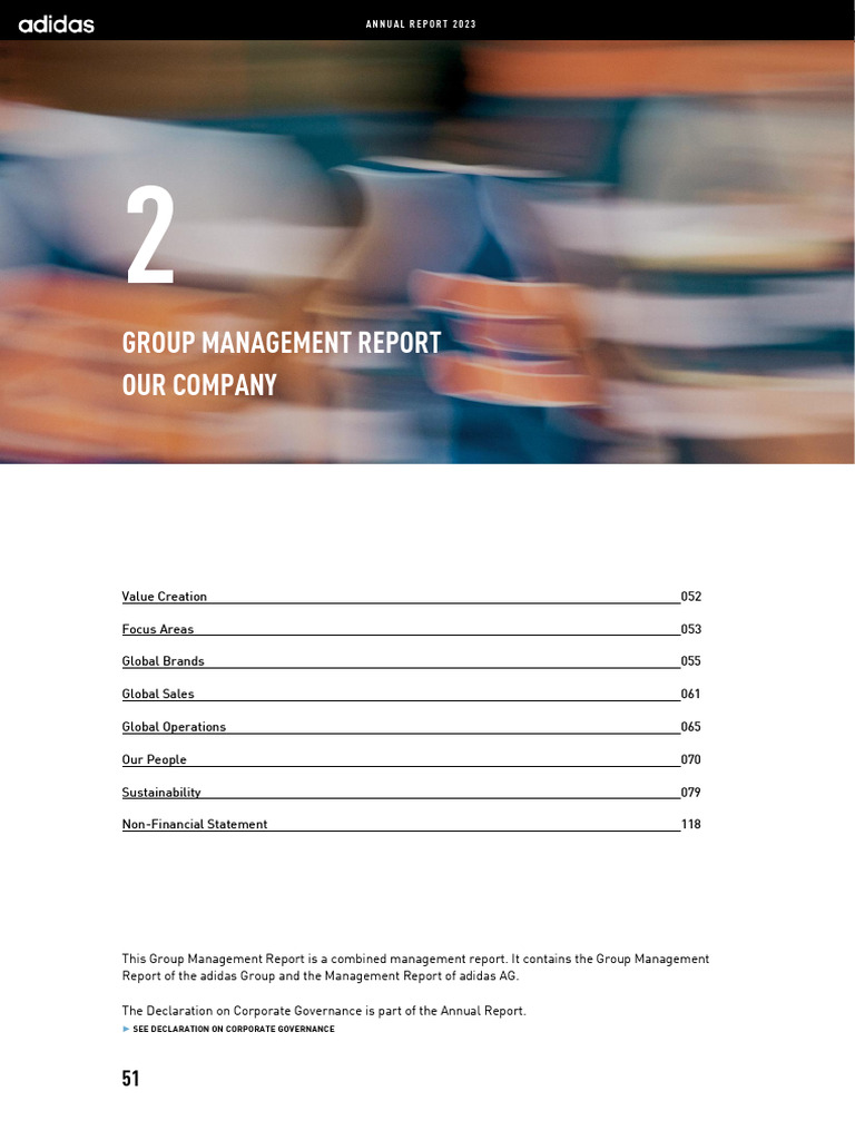 adidas Annual Report 2023 Overview | PDF | Retail | Brand