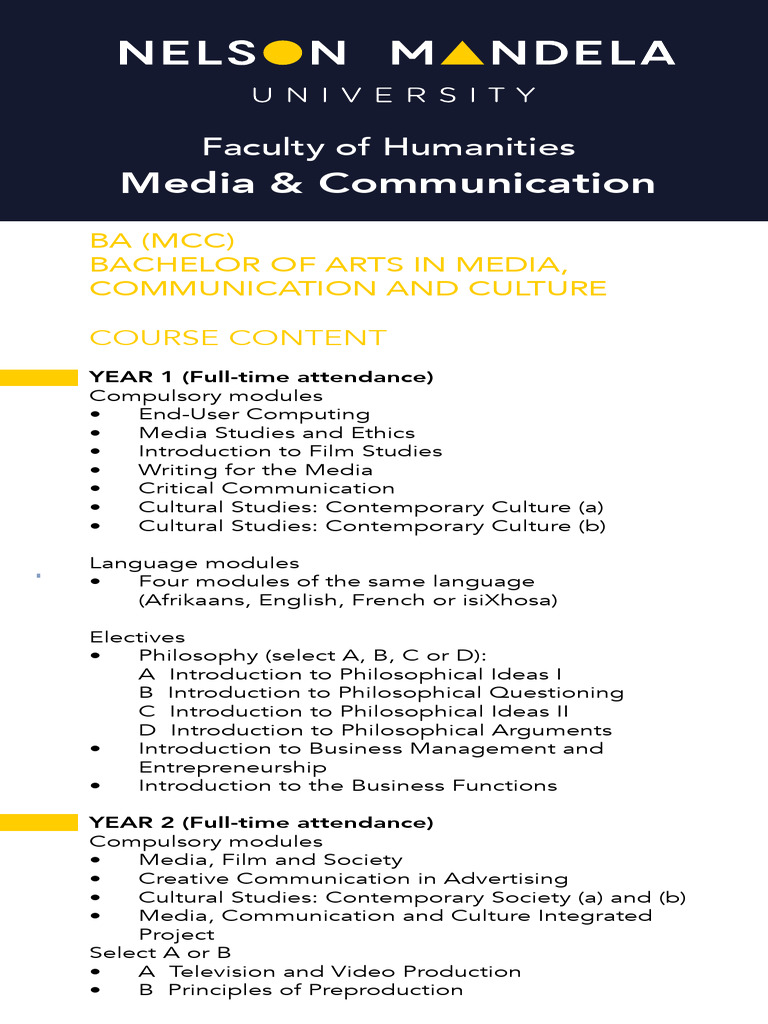 Media Comm COURSE CONTENT | PDF | Communication | Liberal Arts Education