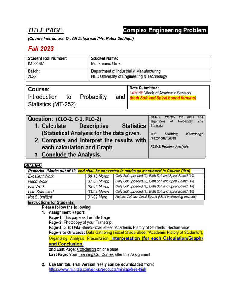 IPS Report | PDF | Skewness | Mode (Statistics)