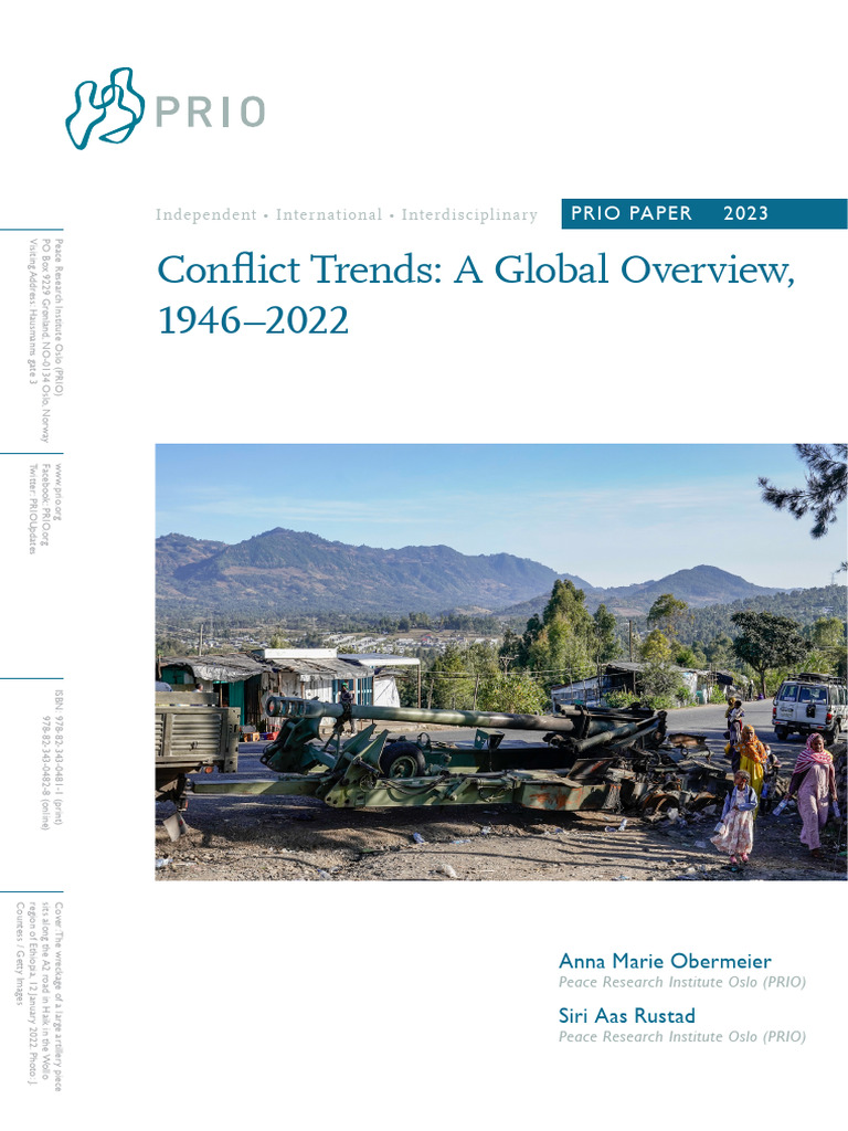 Global Conflict Trends 1946–2022 | PDF | Military | International Security