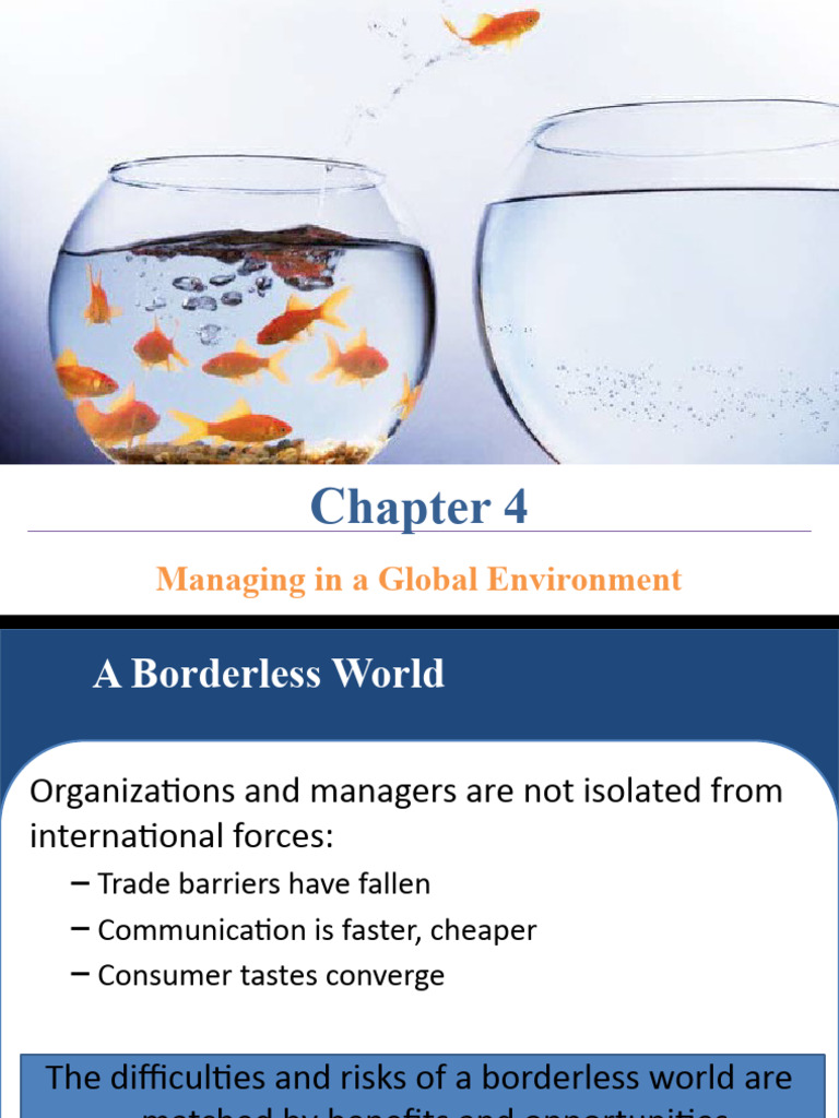 L4 Managing in Global Environment | PDF | Free Trade Area | World Trade ...