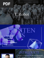I, Robot: Plot Summary and Analysis | PDF