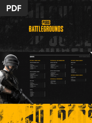 PUBG BG Brand Guidelines 2021