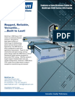 MultiCam 5000-Series CNC Router