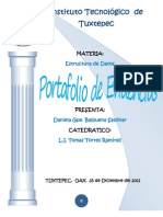 Port a Folio de Evidencias EST DAT