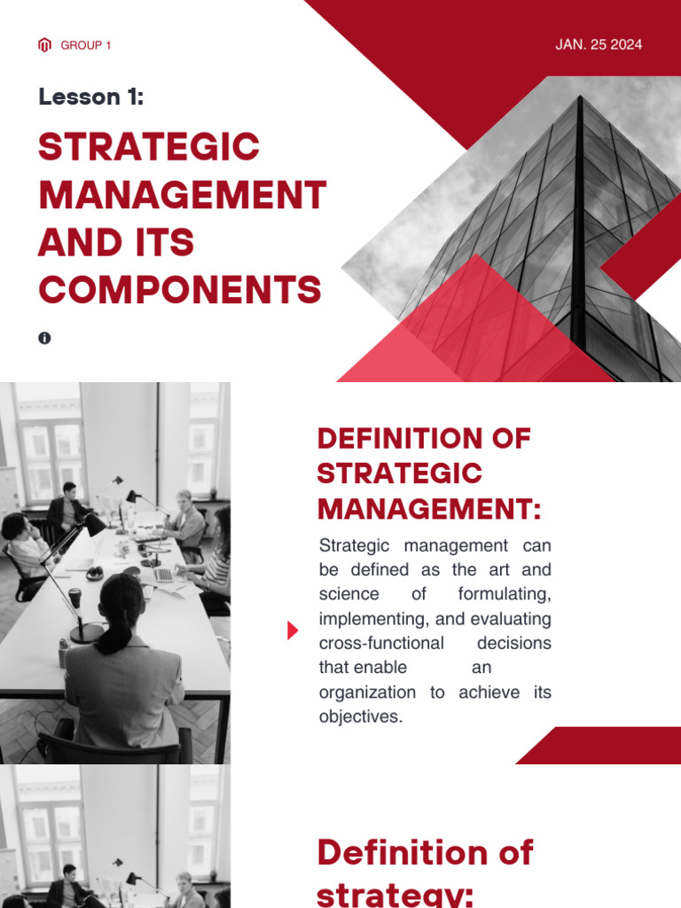 Strategic Management Overview and Phases | PDF | Strategic Management ...