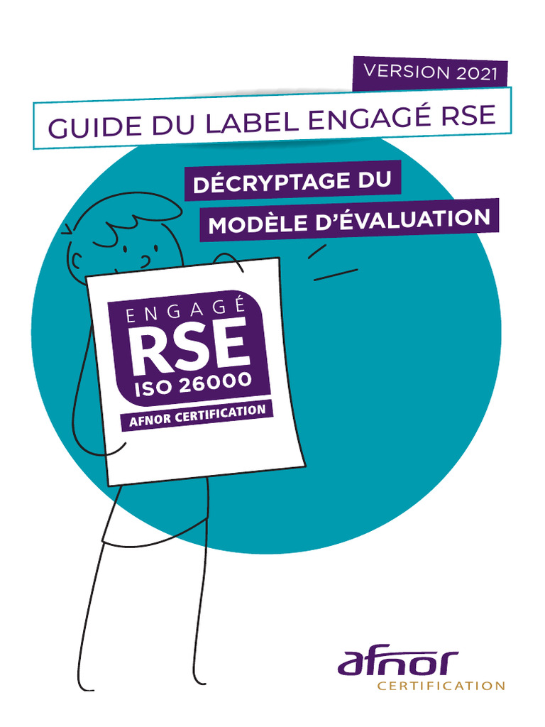 Guide du Label Engagé RSE 2021 | PDF | Responsabilité sociétale des ...