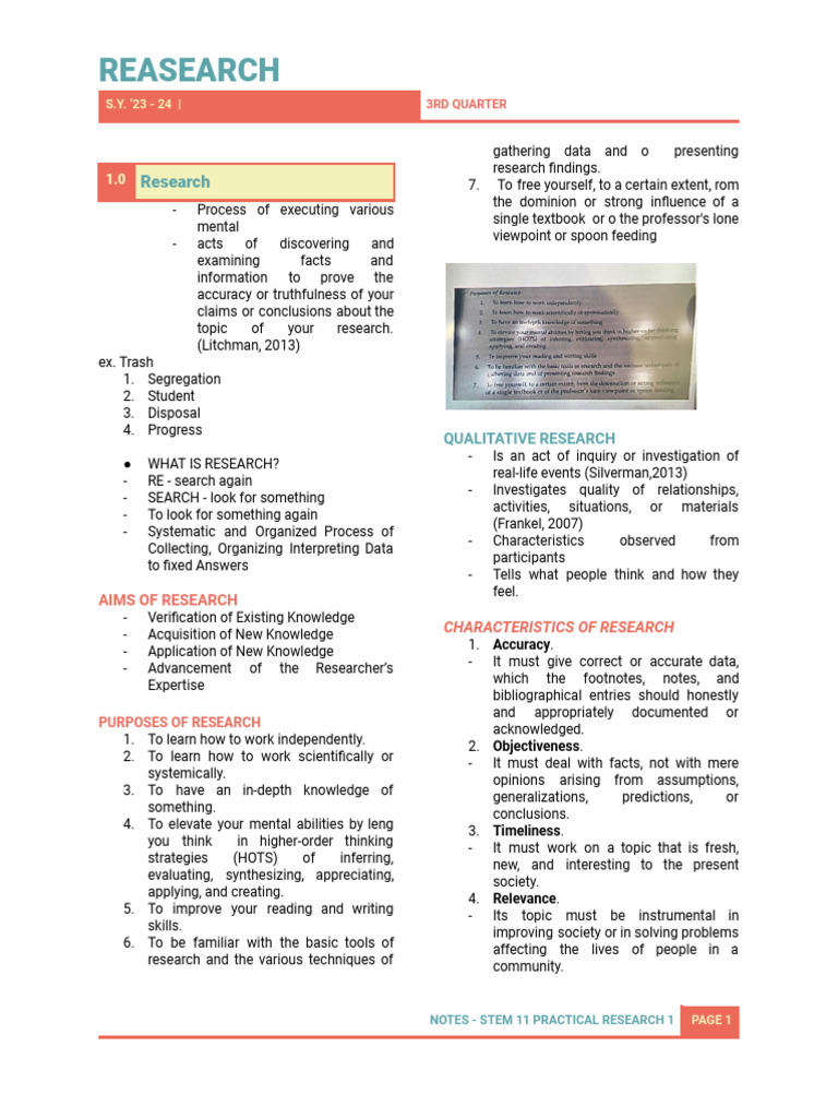 Understanding Research Methods and Purposes | PDF | Qualitative ...