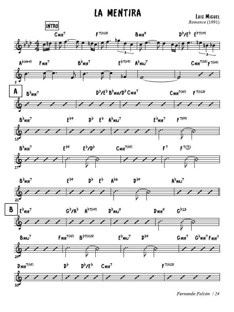 Luis Miguel La Mentira Pdf