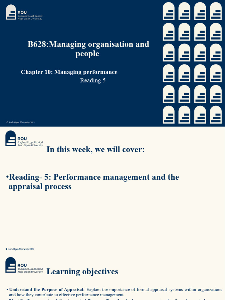 Chapter 10 Managing Performance Pdf Performance Appraisal